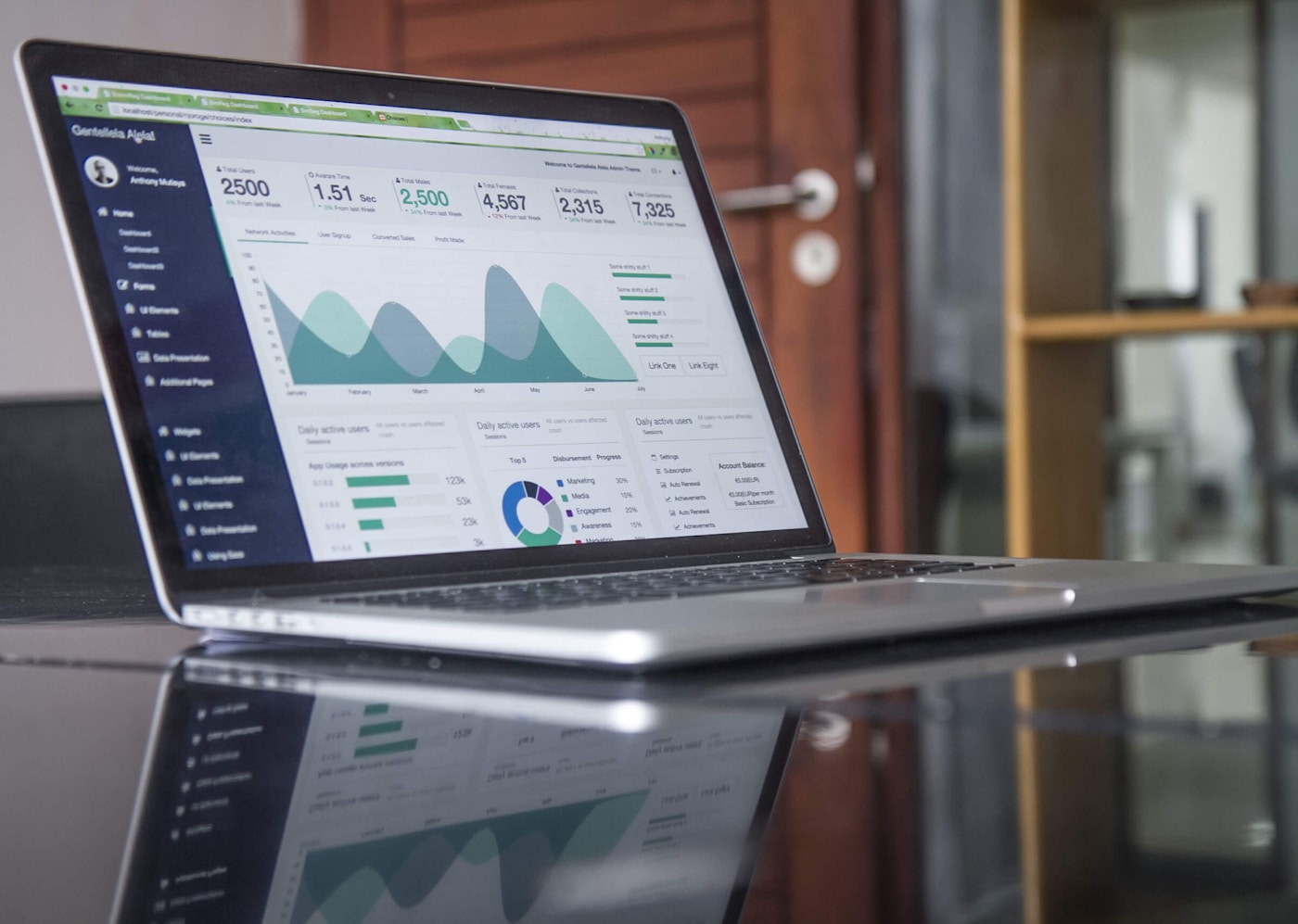 NeuralScope monitoring dashboard showing live inference metrics